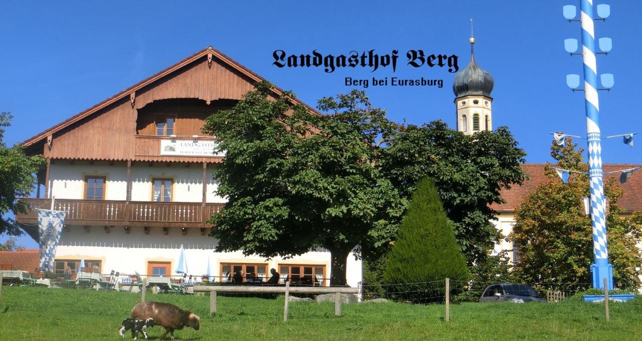 Landgasthof Berg Eurasburg Exterior foto